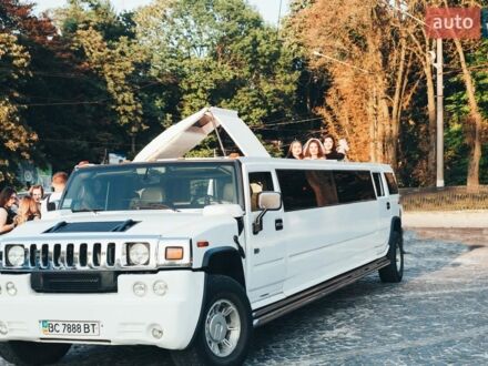 Белый Хаммер Н2, объемом двигателя 6 л и пробегом 150 тыс. км за 35000 $, фото 1 на Automoto.ua