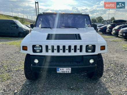 Хаммер Н2 2003 в Киеве на Automoto.ua Белый Хаммер Н2, объемом двигателя 5.97 л и пробегом 120 тыс. км за 14300 $, фото 1 на Automoto.ua