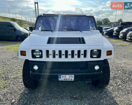 Білий Хаммер Н2, об'ємом двигуна 5.97 л та пробігом 120 тис. км за 14300 $, фото 1 на Automoto.ua