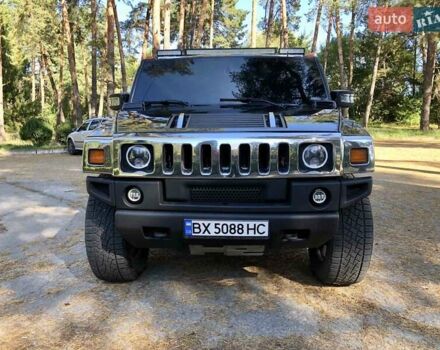 Черный Хаммер Н2, объемом двигателя 6 л и пробегом 121 тыс. км за 35000 $, фото 1 на Automoto.ua