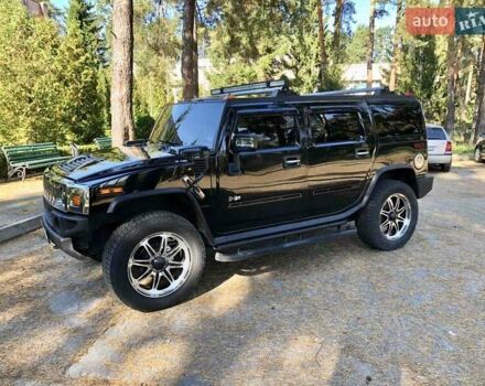 Черный Хаммер Н2, объемом двигателя 6 л и пробегом 121 тыс. км за 35000 $, фото 3 на Automoto.ua