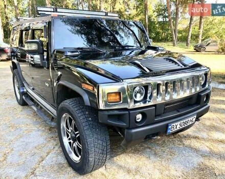 Черный Хаммер Н2, объемом двигателя 6 л и пробегом 121 тыс. км за 35000 $, фото 15 на Automoto.ua
