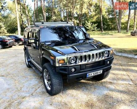 Черный Хаммер Н2, объемом двигателя 6 л и пробегом 121 тыс. км за 35000 $, фото 14 на Automoto.ua