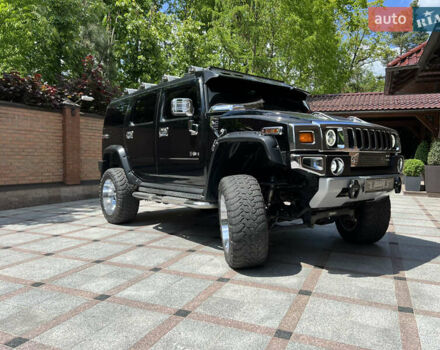 Черный Хаммер Н2, объемом двигателя 6.2 л и пробегом 156 тыс. км за 51000 $, фото 33 на Automoto.ua