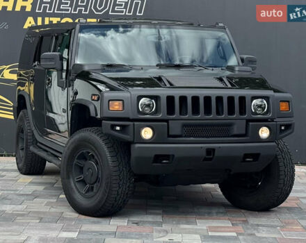 Черный Хаммер Н2, объемом двигателя 6.2 л и пробегом 326 тыс. км за 36500 $, фото 2 на Automoto.ua