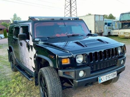 Черный Хаммер Н2, объемом двигателя 6 л и пробегом 220 тыс. км за 18000 $, фото 1 на Automoto.ua