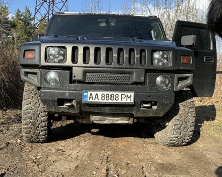 Черный Хаммер Н2, объемом двигателя 6 л и пробегом 111 тыс. км за 18000 $, фото 1 на Automoto.ua