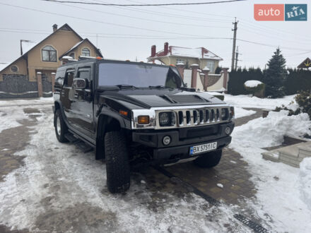 Черный Хаммер Н2, объемом двигателя 6 л и пробегом 97 тыс. км за 25700 $, фото 1 на Automoto.ua