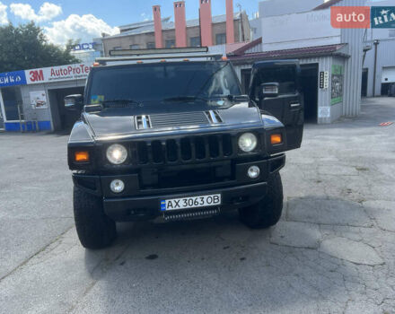 Чорний Хаммер Н2, об'ємом двигуна 6.16 л та пробігом 110 тис. км за 26500 $, фото 1 на Automoto.ua