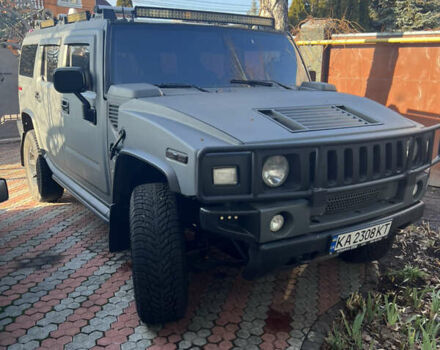 Сірий Хаммер Н2, об'ємом двигуна 6 л та пробігом 240 тис. км за 24800 $, фото 1 на Automoto.ua