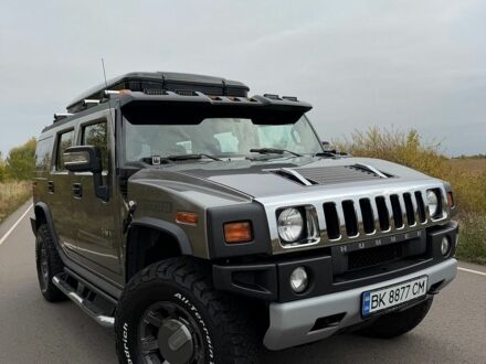 Сірий Хаммер Н2, об'ємом двигуна 6.2 л та пробігом 140 тис. км за 33000 $, фото 1 на Automoto.ua
