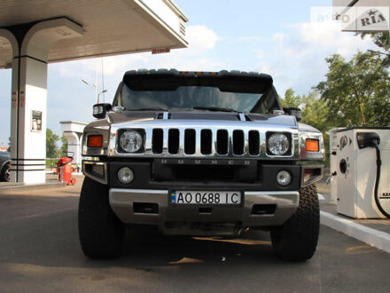 Серый Хаммер Н2, объемом двигателя 6.16 л и пробегом 128 тыс. км за 32000 $, фото 1 на Automoto.ua