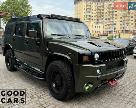 Зеленый Хаммер Н2, объемом двигателя 5.97 л и пробегом 149 тыс. км за 75000 $, фото 5 на Automoto.ua