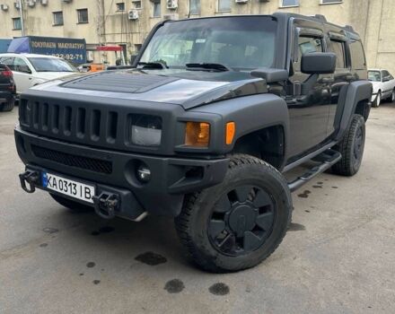 Черный Хаммер Н3, объемом двигателя 3.7 л и пробегом 142 тыс. км за 13000 $, фото 1 на Automoto.ua