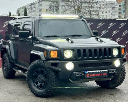Черный Хаммер Н3, объемом двигателя 3.65 л и пробегом 280 тыс. км за 16500 $, фото 1 на Automoto.ua