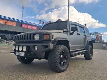 Сірий Хаммер Н3, об'ємом двигуна 3.7 л та пробігом 220 тис. км за 12500 $, фото 1 на Automoto.ua