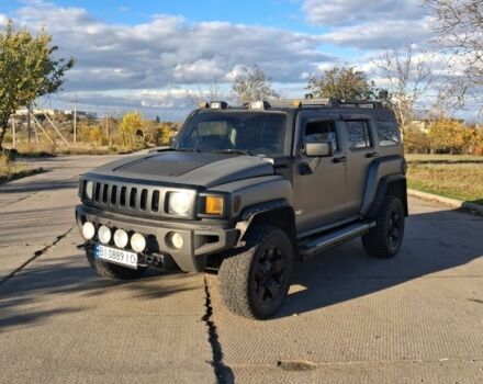 Серый Хаммер Н3, объемом двигателя 3.7 л и пробегом 220 тыс. км за 13500 $, фото 1 на Automoto.ua