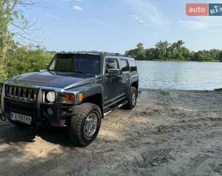 Синий Хаммер Н3, объемом двигателя 3.46 л и пробегом 109 тыс. км за 20000 $, фото 1 на Automoto.ua