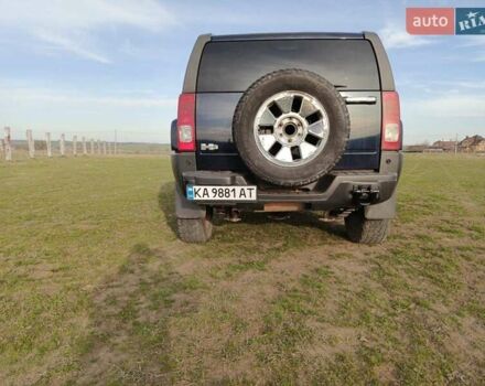 Синий Хаммер Н3, объемом двигателя 3.5 л и пробегом 128 тыс. км за 16200 $, фото 3 на Automoto.ua