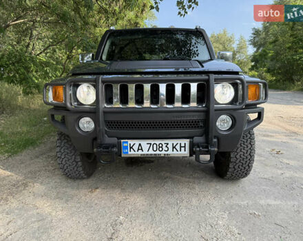 Синий Хаммер Н3, объемом двигателя 3.46 л и пробегом 109 тыс. км за 20000 $, фото 1 на Automoto.ua
