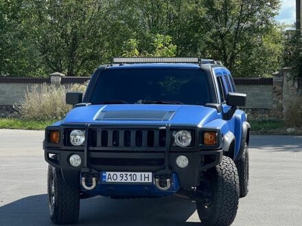 Синій Хаммер Н3, об'ємом двигуна 3.65 л та пробігом 201 тис. км за 17000 $, фото 1 на Automoto.ua