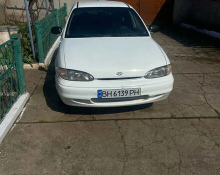 Білий Хендай Акцент, об'ємом двигуна 1.5 л та пробігом 400 тис. км за 1600 $, фото 3 на Automoto.ua
