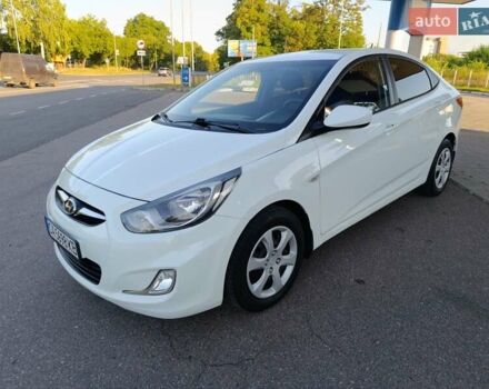 Білий Хендай Акцент, об'ємом двигуна 1.4 л та пробігом 171 тис. км за 8350 $, фото 13 на Automoto.ua
