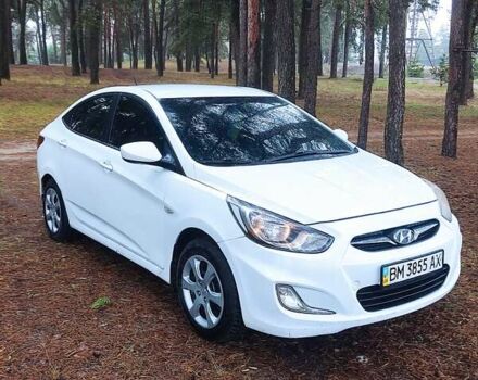 Белый Хендай Акцент, объемом двигателя 1.4 л и пробегом 227 тыс. км за 6200 $, фото 14 на Automoto.ua