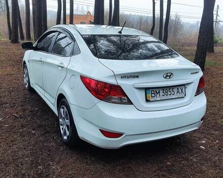 Белый Хендай Акцент, объемом двигателя 1.4 л и пробегом 227 тыс. км за 6200 $, фото 9 на Automoto.ua