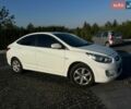 Белый Хендай Акцент, объемом двигателя 1.4 л и пробегом 141 тыс. км за 8500 $, фото 1 на Automoto.ua