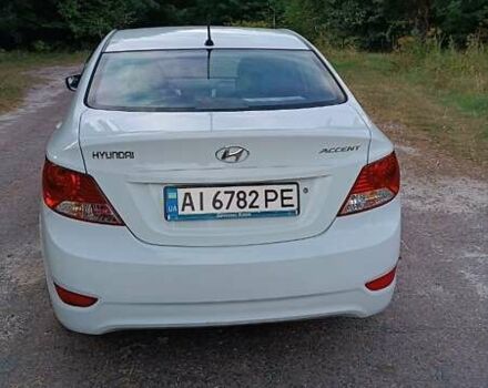 Хендай Акцент 2012 в Фастове на Automoto.ua Белый Хендай Акцент, объемом двигателя 1.4 л и пробегом 153 тыс. км за 7500 $, фото 7 на Automoto.ua