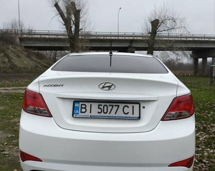Белый Хендай Акцент, объемом двигателя 1.4 л и пробегом 92 тыс. км за 9499 $, фото 8 на Automoto.ua