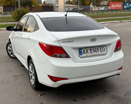 Белый Хендай Акцент, объемом двигателя 1.4 л и пробегом 64 тыс. км за 12800 $, фото 8 на Automoto.ua