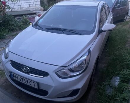 Білий Хендай Акцент, об'ємом двигуна 1.4 л та пробігом 134 тис. км за 8100 $, фото 1 на Automoto.ua