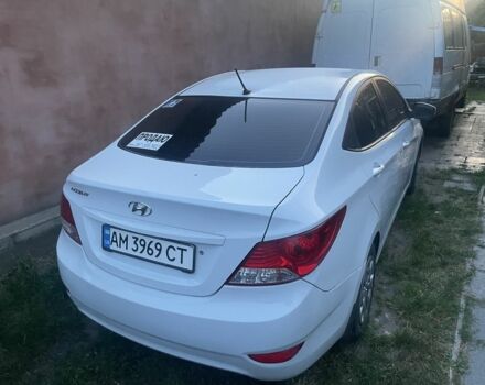 Білий Хендай Акцент, об'ємом двигуна 1.4 л та пробігом 134 тис. км за 7500 $, фото 2 на Automoto.ua