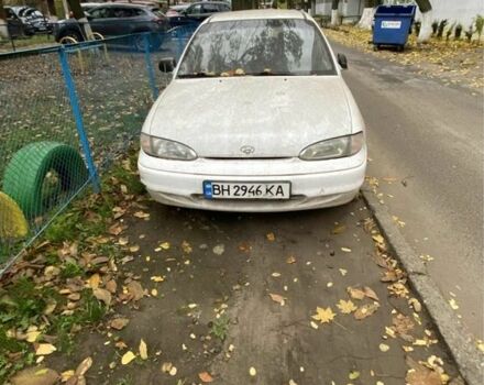 Белый Хендай Акцент, объемом двигателя 1.5 л и пробегом 100 тыс. км за 2200 $, фото 1 на Automoto.ua