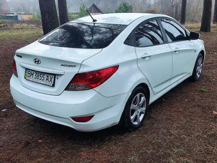 Білий Хендай Акцент, об'ємом двигуна 1.4 л та пробігом 227 тис. км за 5700 $, фото 1 на Automoto.ua