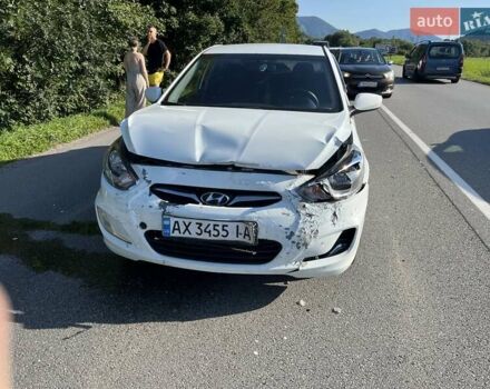 Білий Хендай Акцент, об'ємом двигуна 1.59 л та пробігом 169 тис. км за 2500 $, фото 1 на Automoto.ua
