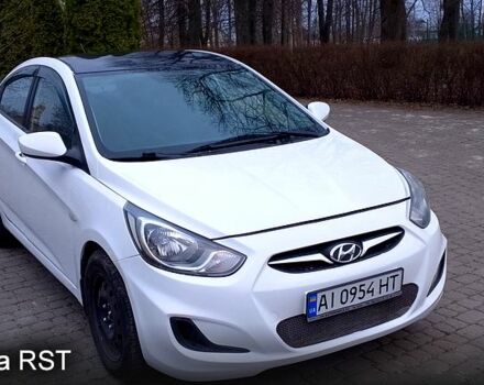 Білий Хендай Акцент, об'ємом двигуна 1.4 л та пробігом 95 тис. км за 8100 $, фото 1 на Automoto.ua