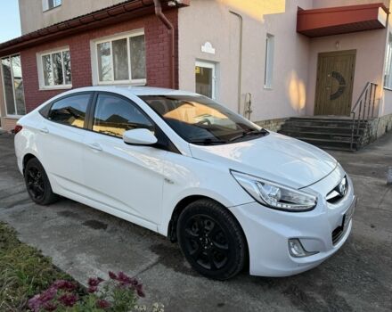 Білий Хендай Акцент, об'ємом двигуна 1.4 л та пробігом 220 тис. км за 5450 $, фото 1 на Automoto.ua