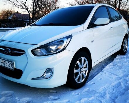 Белый Хендай Акцент, объемом двигателя 1.4 л и пробегом 270 тыс. км за 6500 $, фото 1 на Automoto.ua