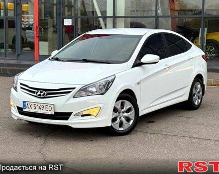Білий Хендай Акцент, об'ємом двигуна 1.4 л та пробігом 64 тис. км за 12800 $, фото 1 на Automoto.ua