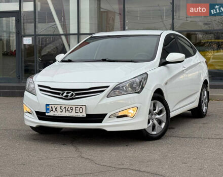 Белый Хендай Акцент, объемом двигателя 1.4 л и пробегом 64 тыс. км за 12800 $, фото 1 на Automoto.ua