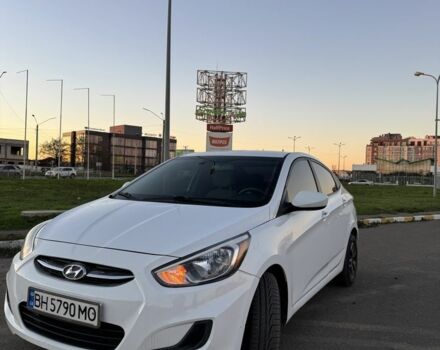 Белый Хендай Акцент, объемом двигателя 1.6 л и пробегом 165 тыс. км за 7400 $, фото 1 на Automoto.ua