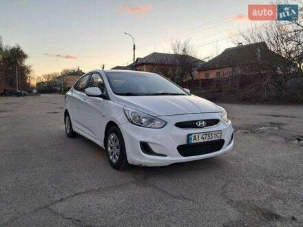 Білий Хендай Акцент, об'ємом двигуна 1.4 л та пробігом 199 тис. км за 6900 $, фото 1 на Automoto.ua