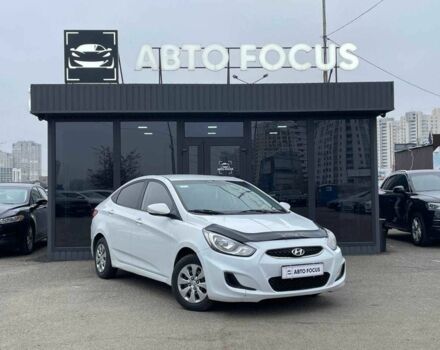 Белый Хендай Акцент, объемом двигателя 1.4 л и пробегом 208 тыс. км за 5990 $, фото 1 на Automoto.ua
