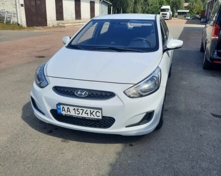 Белый Хендай Акцент, объемом двигателя 1.4 л и пробегом 230 тыс. км за 7600 $, фото 1 на Automoto.ua