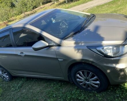 Бежевый Хендай Акцент, объемом двигателя 1.6 л и пробегом 201 тыс. км за 8500 $, фото 1 на Automoto.ua