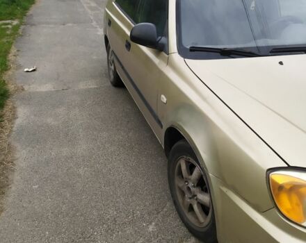 Бежевый Хендай Акцент, объемом двигателя 0 л и пробегом 147 тыс. км за 2900 $, фото 3 на Automoto.ua