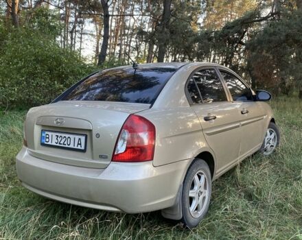 Бежевий Хендай Акцент, об'ємом двигуна 1.5 л та пробігом 340 тис. км за 4400 $, фото 2 на Automoto.ua